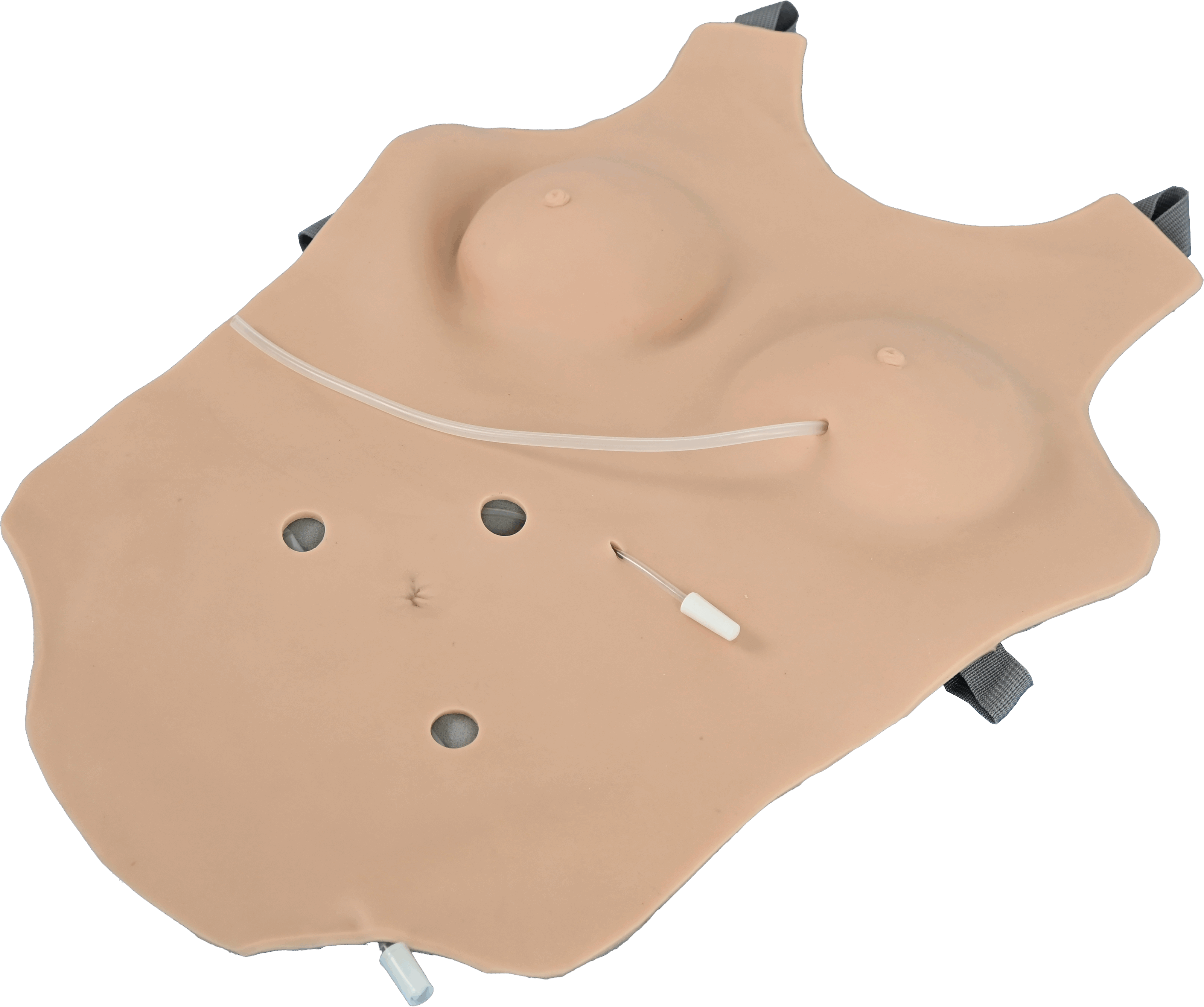Wearable Female Catheter Drainage and Stoma Care Model